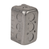 PI361 | Steel utility box, length 4in., width 2-1/8in., depth 2-1/8in., capacity (cubic in) 14.5, knockout (in) 1/2 | DiversiTech