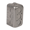 PI361 | Steel utility box, length 4in., width 2-1/8in., depth 2-1/8in., capacity (cubic in) 14.5, knockout (in) 1/2 | DiversiTech