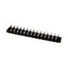 6187 | Terminal block, no. of positions 14, length (in) 5.91, width (in) .88, screw size 6-32, max. wire size 22-14 | DiversiTech