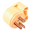 ED4409 | Right angle plug, fits cord diameter .25in. - .655in., poles 2, wires 3, rating 20A - 125V | DiversiTech