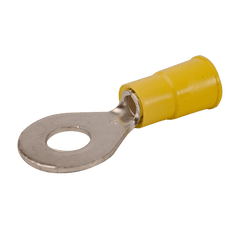 DiversiTech 6253LX Insulated rings, pack of 50, wire range 12-10, stud 1/4in. | Midwest Supply Us