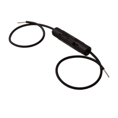 DiversiTech EM480 In-line fuse holder for use with 1-1/4 x 1/4in. fuses up to 20 amps, 32 volts, 15in. lead, 14 gauge red vinyl insulated wire | Midwest Supply Us