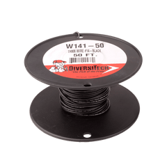DiversiTech W141-50 14 gauge, black, 50ft. Pack of 5 | Midwest Supply Us