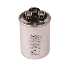 DiversiTech 3GR0515 Motor run capacitor, 370V, round, 15+5µF | Midwest Supply Us