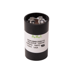 DiversiTech 189-227 Motor start capacitor, 110/125 VAC, 189-227µF, 1.437in.dia x 2.75in.h | Midwest Supply Us