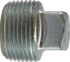 66655 | 1 ZINC PLTD SQ HD STEEL PLUG | Midland Metal Mfg.