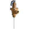 LF40XL4-125 | Relief Valve 3/4 Inch Male x Female Lead Free Brass 125 Pounds per Square Inch 210 Degrees Fahrenheit | Watts