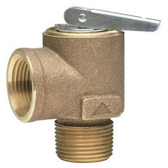 Watts 415M1-15-34 Relief Valve Steam Safety 3/4 Inch MNPT x FNPT Brass 15PSI | Midwest Supply Us