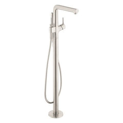 Hansgrohe 72413821 Tub Filler Trim Talis S Freestanding with Wand 1 Lever Brushed Nickel 5.31 Gallons per Minute | Midwest Supply Us
