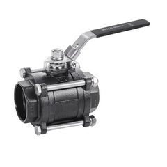Svf Valves 30CSSW-12 Ball Valve 30CS 1/2 Inch Socket Weld Carbon Steel Full Port 1000WOG Locking Lever 3 Piece | Midwest Supply Us
