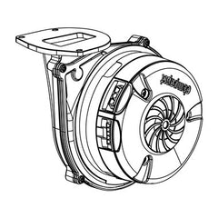 Heat Transfer Prod 65118672 Fan for ELU-85WBN/ELU-120WBN/ELU-120WCN/ELU-150WCN | Midwest Supply Us