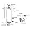 100314827 | KIT,OUTLET,LWCO,AIR VENT AUTO | Lochinvar / AO Smith