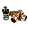635100022 | Valve Body 3-Way 1 Inch Sweat | Weil Mclain