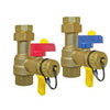 H-44063W | Tankless Valve Kit EXP E2 Lead Free 3/4 Inch Female Union x Female Includes Wing Handle/High-Flow Hose Drain | Webstone