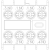 3RH29111FA22 | AUX. SWITCH 2NO+2NC S00 & S0 SCREW | Siemens Electrical