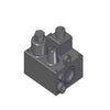 5H0731000002 | Gas Valve 1/2 x 3/4 Inch 3.5 Inch of Water Column 24 VAC Natural Gas for HVAC | Modine