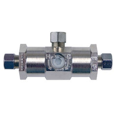 Symmons 4-10A Mixing Valve Chrome ADA 3/8 Inch Compression Brass for Tub and Shower Faucets | Midwest Supply Us