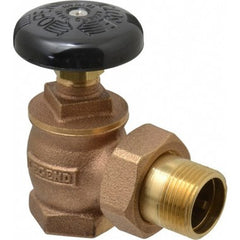 Red White Valve 9101F-12 Radiator Valve Angle Steam 1/2 Inch FIPxMNPT Brass | Midwest Supply Us