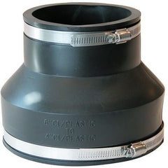 Fernco 1056-63 Coupling Flexible 6 x 3 Inch Cast Iron/Plastic to Cast Iron/Plastic PVC 4.3 Pounds per Square Inch for All Types of In-House and Sewer Connection | Midwest Supply Us