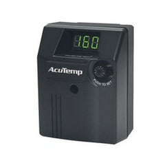 Hydrolevel 46-2000 Control ACU-Temp Temperature Indirect LCD Display Push to Set Dial 1-3/4 x 2-3/4 x 3-17/32 Inch 24 Volt | Midwest Supply Us