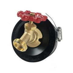 Fernco HBC-3 End Cap Qwik Flex with Hose Bibb 3 Inch | Midwest Supply Us