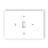 T119 | Wall Plate Universal White 7.5 x 0.3 x 5.5 Inch Plastic for Any Thermostat | Pro1Iaq