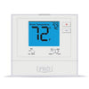 T721 | Thermostat 24 Volt 2 Heat/1 Cold Heat Pump 1 Heat/1 Cold Conventional Non-Programmable White 41-95 Degrees Fahrenheit Digital 4 Inch Display | Pro1Iaq