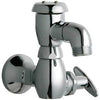 952-12CP | Washdown Faucet Wall Mount Vandal Proof 1 Tee Lever 5 Inch Spout Reach | Chicago Faucet Co