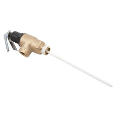 Water Heater Parts 100110738 Relief Valve Temperature and Pressure Combination Air Valve 1 Inch 3/4 Inch Male150 Pounds per Square Inch 210 Degrees Fahrenheit | Midwest Supply Us