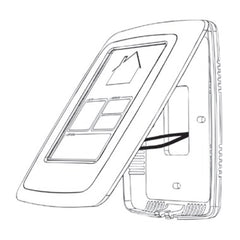 Samsung ECO-TOUCH Controller Programmable Touch Screen Wall Mount Compatible Fresh Access ERV Models-AN035NSEDAV/AA AN075SEDAV/AA and AN120NSEDAV/AA | Midwest Supply Us