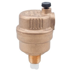 Watts FV-4M11/4 Air Vent FV-4 Automatic Valve 1/4 Inch Brass Male Threaded 0590716 150 Pounds per Square Inch | Midwest Supply Us