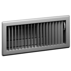 Hart & Cooley 411-4X10GS Floor Diffuser Deluxe Multi Angle 4 x 10 Inch Golden Sand Steel | Midwest Supply Us