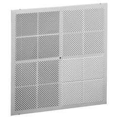 Hart & Cooley 444W Ceiling Diffuser SurfAire 4 Way Bright White Aluminum | Midwest Supply Us