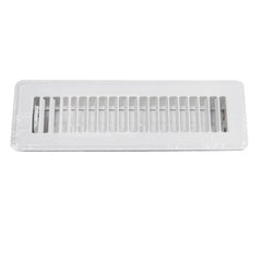 Hart & Cooley 421-2X10W Floor Diffuser Multi Angle 2 x 10 Inch Bright White Steel | Midwest Supply Us