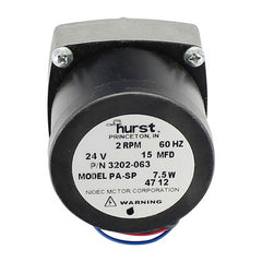 Reznor RZ206144 Motor Gear Hurst 3202-063 24 Volt 60 Hertz  | Midwest Supply Us