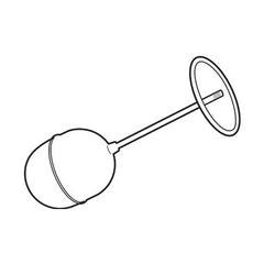 Mcdonnell Miller 347600 Float Rod SA150-11 for Series 150/157 with Gasket | Midwest Supply Us