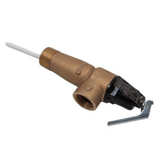 Water Heater Parts 100110880 Valve Temperature and Pressure 1 Inch Male 3.5 Inch CAV 150 Pounds per Square Inch 210 Degrees Fahrenheit | Midwest Supply Us
