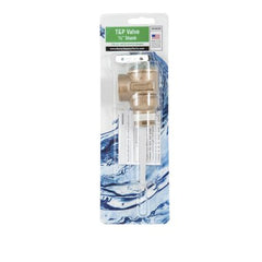 Water Heater Parts 100108280 Valve Temperature and Pressure 3/4 Inch Male 1 Inch CAV 150 Pounds per Square Inch 210 Degrees Fahrenheit | Midwest Supply Us