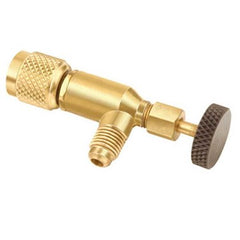 J/B Industries SAE Fittings A33000 Control Valve Back Seating 1/4 x 1/4 Inch Brass | Midwest Supply Us