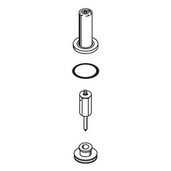 Sporlan 381054 Repair Kit for Solenoid Valve B19/E19 381054 Disc Assembly Stem/Plunger Assembly/Enclosing Tube Tetraseal | Midwest Supply Us