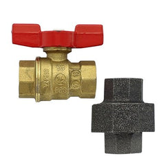 Reznor RZ015971 Gas Valve CE1 Manual with Union 1/2 Inch | Midwest Supply Us