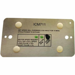 ICM Controls ICM711 Speed Control for GE 2.3 ECM EVO-ECM Motor ACU-S1 2.25 x 4.25 x 0.09 Inch | Midwest Supply Us