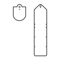 Mcdonnell Miller 306800 Paddle Kit Model FS7-4W 6 and 1 Inch Stainless Steel | Midwest Supply Us