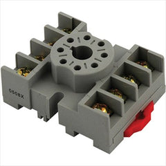 ICM Controls ACS-8 Base Relay Socket 8-Pin Octal Plug In 10 Amp 1 x 2 x 1.625 Inch for ICM408 3 Phase Monitors 1.625 Inch | Midwest Supply Us
