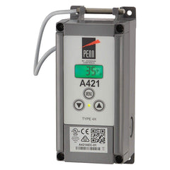JOHNSON A421AED-01C Single Stage Temp Controller with Sensor, Off-Cycle Defrost Timer, 120/240VAC, NEMA4X, 9" lead, -40 to 212F, HTG/CLG | Midwest Supply Us