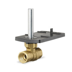 Siemens Building Technology 599-10324 2W 1-1/2", 63 Cv ball valve, chrome-plated brass ball & brass stem | Midwest Supply Us