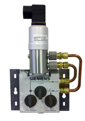 Siemens Building Technology QBE3190UD25 Liquid Differential Pressure Sensor, 0-25 PSI, w/Manifold | Midwest Supply Us