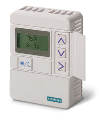 Siemens 540-680FA Room Temp Sensor, Sensing w/ Override, Setpoint, Fahrenheit Display, Beige | Midwest Supply Us