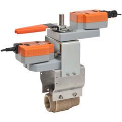 Belimo B249VSS+2*GKB24-3-X1 Ball Valve | 2" | 2 Way | 108 Cv | w/ Electronic FS | 24V | Floating | Midwest Supply Us