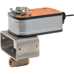 Belimo B2050VS-01+LF24-S US Ball Valve | 0.5" | 2 Way | 1 Cv | w/ Spg Rtn | 24V | On/Off | SW | Midwest Supply Us
